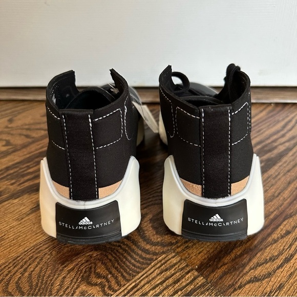 Adidas by Stella McCartney Treino Mid-Cut Black/Cloud White  NWT adidas Stella McCartney Treino Mid Platform Shoes FX1955 Black